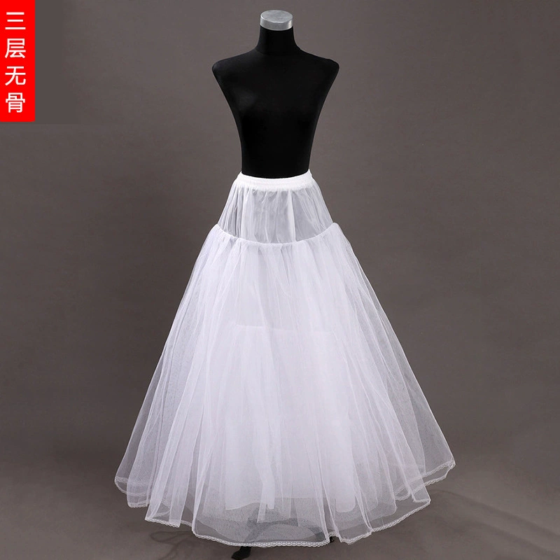 Производительность насилия юбка лолита/COS/Daily 3-Слойная Юбка без костей юбка свадебное платье юбка жесткая сетчатая юбка