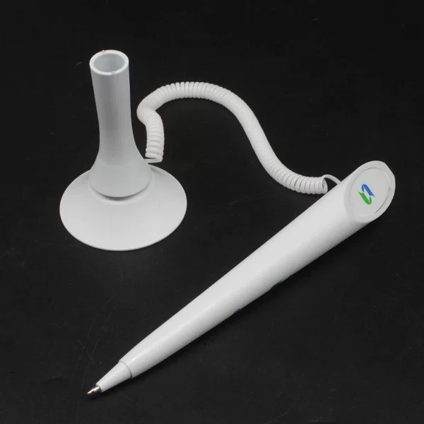 Creative Desk Pens, Office Stationery Bank Desk Pens, Hotel Paste Counter Pens, Fixed Table Lanyard Pens