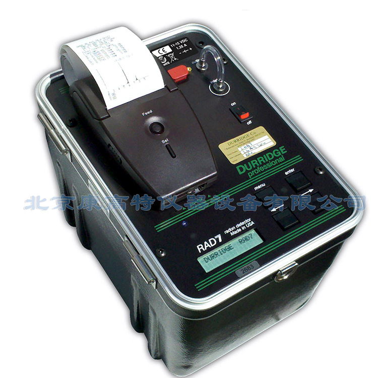 美国 DURRIDGE RAD7测氡仪 康高特现货可计数 检测湿度温度等