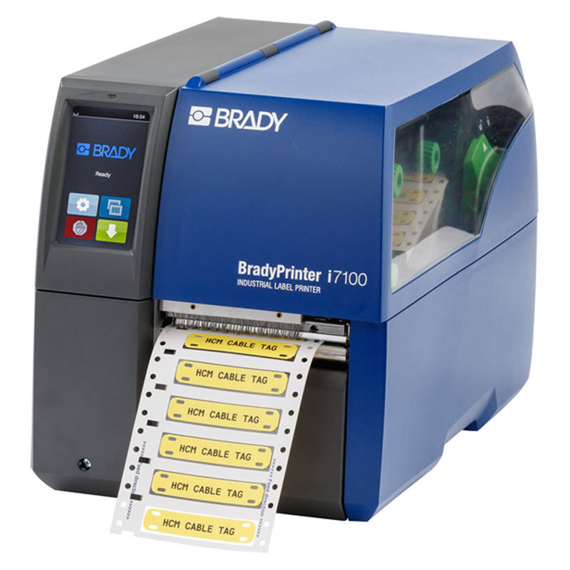 ����BradyPrinter i7100�����׹ܲ�Ʒ���PCB������±�ǩ��ӡ��