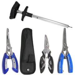 Boxed Large-Size Hook Remover, Lure Pliers & Knife Pliers Combo Set – Fishing Tools for Outdoor Angling Adventures