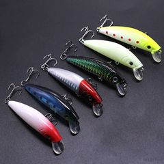 Round Head Minnow Bait 7.9g-8.4g Lure Glow-in-the-Dark Fake Ear Shiner Night Fishing for Big Fish 6 Colors Fishing Tackle Wholesale