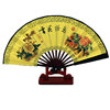 Factory Source 10 -inch Folding Silk Fan Men's Folding Fan Fan Fan Fan Style Full Bamboo Silk Fan Gift Wholesale