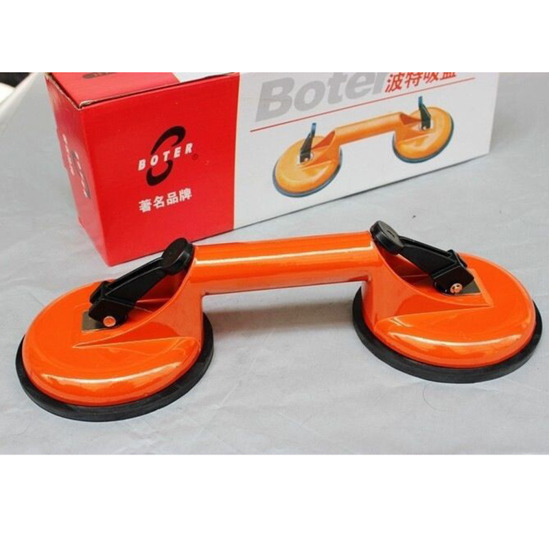 Gran cantidad de aleación de aluminio Youpot doble garra ventosa de vidrio ventosa de azulejos ventosa de suelo ventosa al por mayor