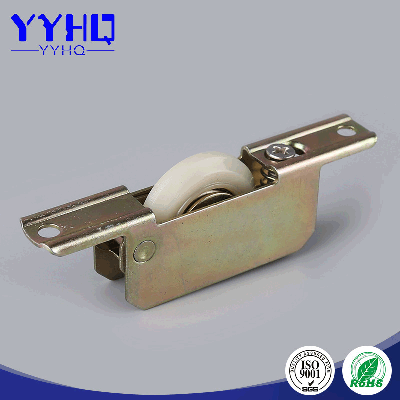 厂家供应轴承钢滑轮 门窗尼龙单轮滑轮 可推拉门窗滑轮配件