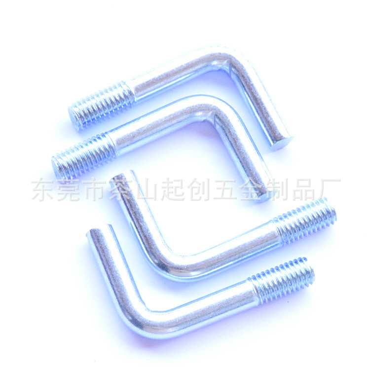 广东厂家供应ALC预制墙板钩头螺栓M8*15*32/48镀锌7字L形挂勾螺丝