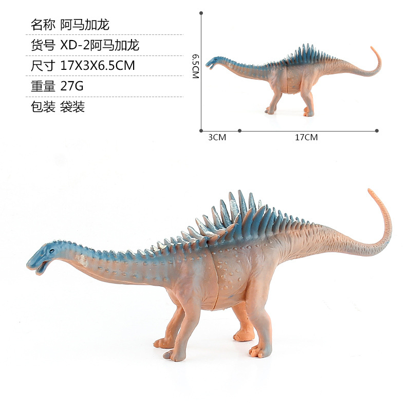 Serie de dinosaurios jurásicos transfronterizos, Plesiosaurio, Triceratops, Tiranosaurio, modelo de dinosaurio estático de plástico, juguete de animal