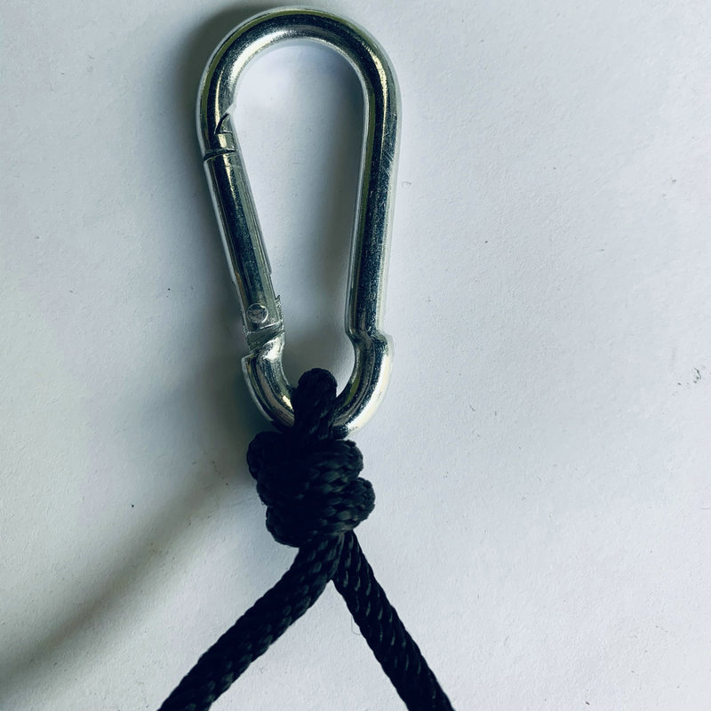 1/8 suministros al aire libre lámpara cuerda de elevación cordón cuerda de tracción polea hebilla regulador lámpara LED dosel cuerda de viento cuerda colgante