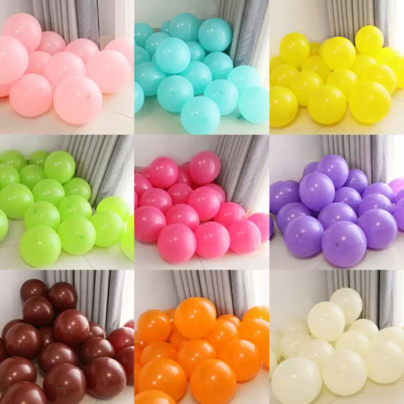 开业装饰气球店铺门口布置场景搞活动大吉用品气氛店庆活动12寸球