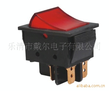 KCD2-6-201供应电焊机用 大电流船型开关  电焊机开关