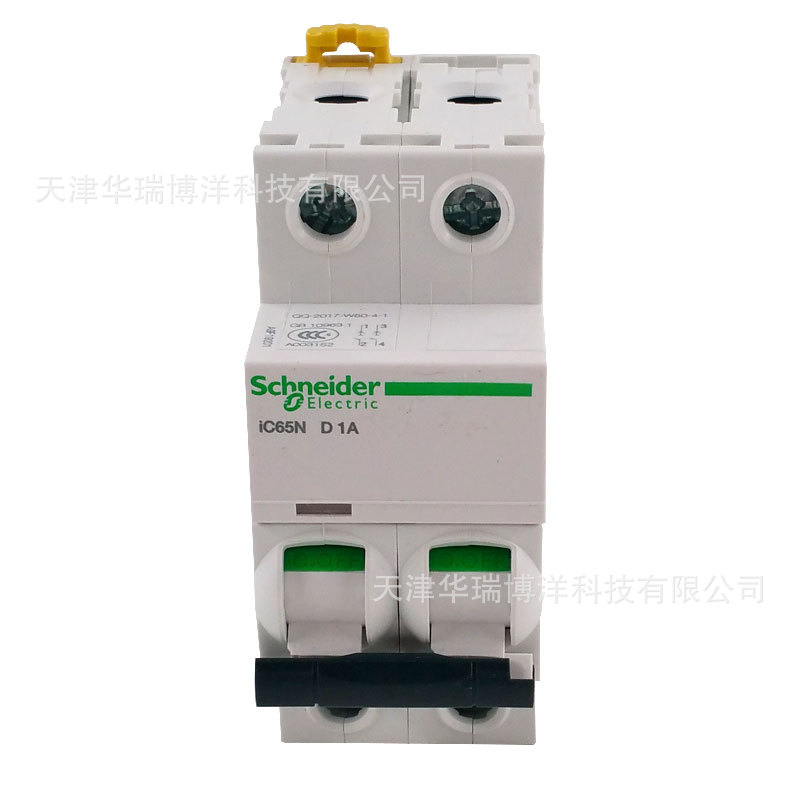 iC65N微断1A小型空气开关2P空开D曲线供应A9F19201断路器
