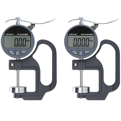 Digital display large-span deep throat centimeter thickness gauge thickness gauge 0.001mm sponge film leather measurement