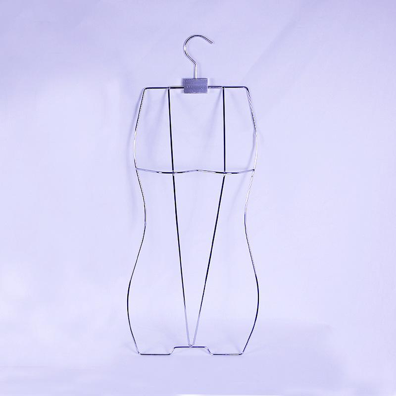 Silver children's swimsuit rack