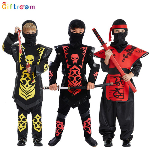 Carnival Carnival Western Cool Handsome Warrior Stage Performance Costume Couple Costume Red Letter Ninja DS Performance Costume