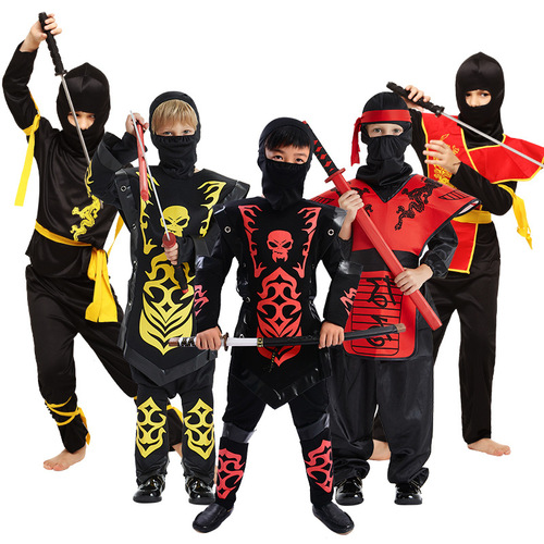 Carnival Carnival Western Cool Handsome Warrior Stage Performance Costume Couple Costume Red Letter Ninja DS Performance Costume