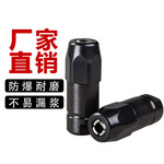 高压灌浆机配件注浆机牛油嘴橡胶皮垫诺卡牛油头建筑建材防水防爆