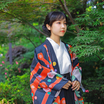 2020 new pattern Japan kimono graduation kimono tradition kimono suit daily kimono