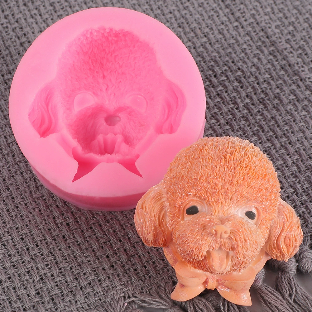 Three dimensional mousse, silicone mold, handmade soap, aromatherapy, various animals, kitten