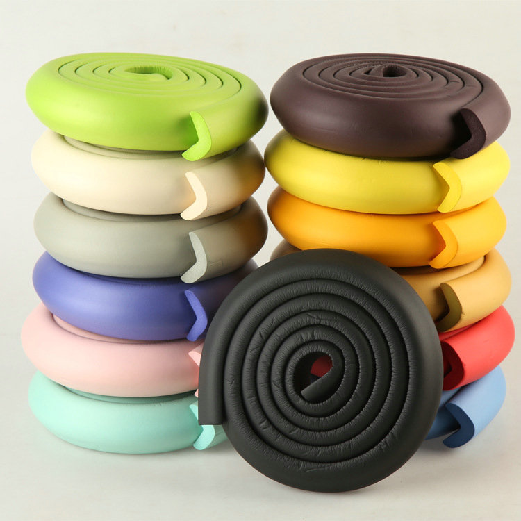 Factory direct anti-collision strip kindergarten L-shaped thick protective strip Baby Safety children's anti-collision strip wholesale