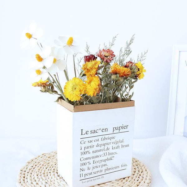 Dry flower bouquet DIY material decoration eternal flowers full of…