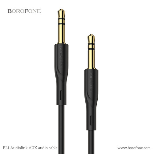 Borofone BL1新款 声联PVC音频线3.5MM音箱手机数码音频线连接线