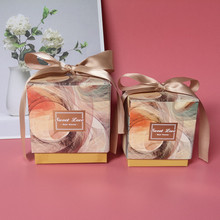 欧式 喜糖盒方型盒伴手礼品盒结婚抖音喜糖盒森林系