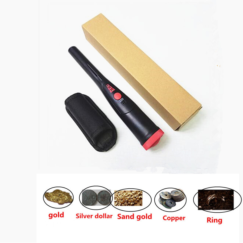 手持金属探测器GC-2007金属探测仪 定位棒 安检考古金银铜寻宝