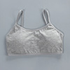 Cotton teen girl bra, tank top for elementary school students, wireless bra, children's vest, lifting effect, thin strap