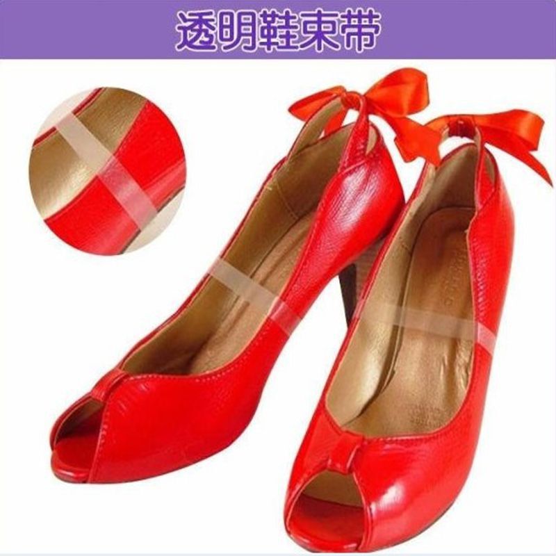 Manufacturer Wholesale Summer Transparent Shoe Straps High-Heeled Women's Sandals Straps to Prevent Shoes from Slipping Off