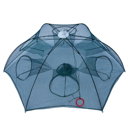 Manufacturers wholesale multi-specification umbrella nets, fish nets, fish cages, shrimp cages, fish nets, moving nets, folding fishing nets, lobster nets, umbrella cages, fishing gear