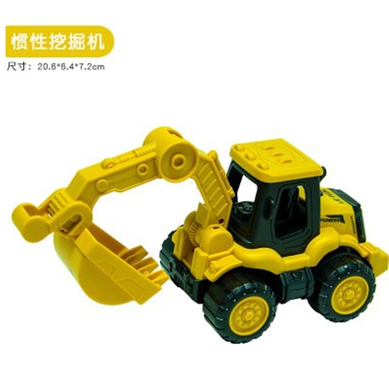 Bebé juguete coche niño bulldozer inercia ingeniería coche niño excavadora coche niño modelo excavadora