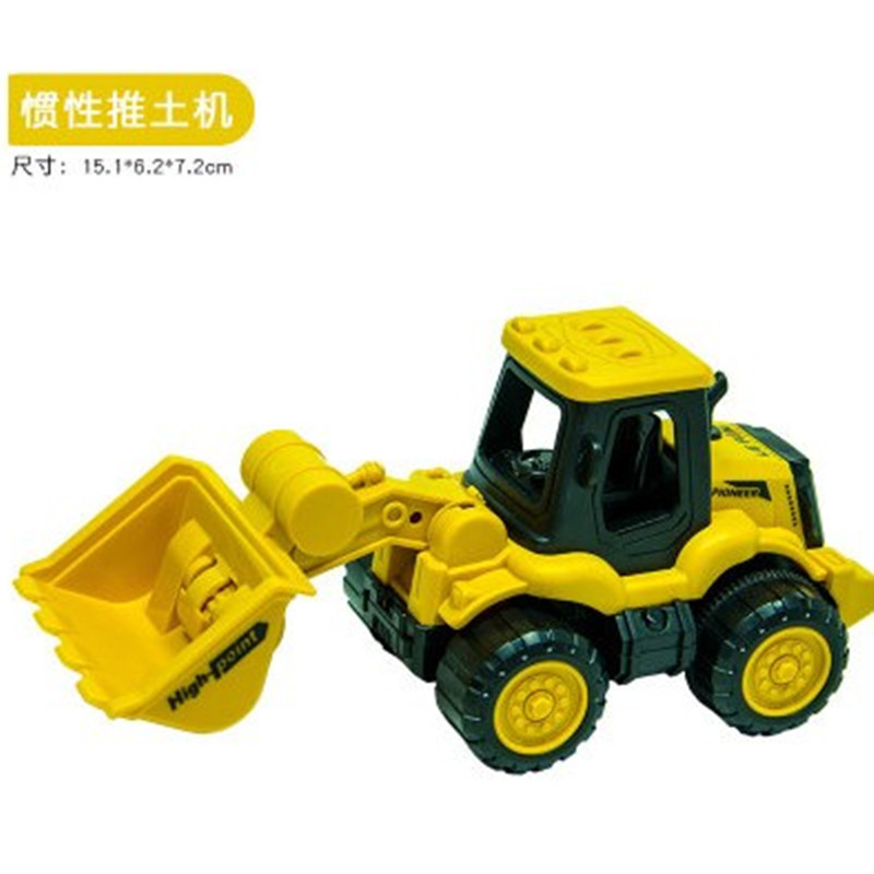 Bebé juguete coche niño bulldozer inercia ingeniería coche niño excavadora coche niño modelo excavadora