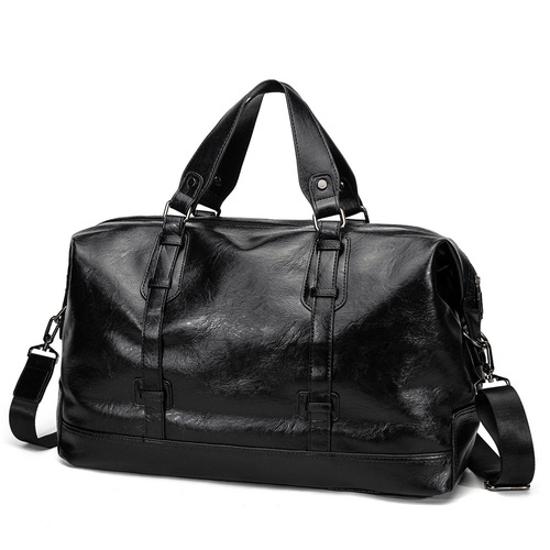  New PU Korean Version Travel Large Capacity Portable Crossbody Shoulder Bag PU Leather Bag Dropshipping