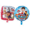 Children's new dog patrol team Aqi Xiaoli Mao Maomao Cartoon Style Festive Festival Party Wangwang Team Aluminum Foil Balloon