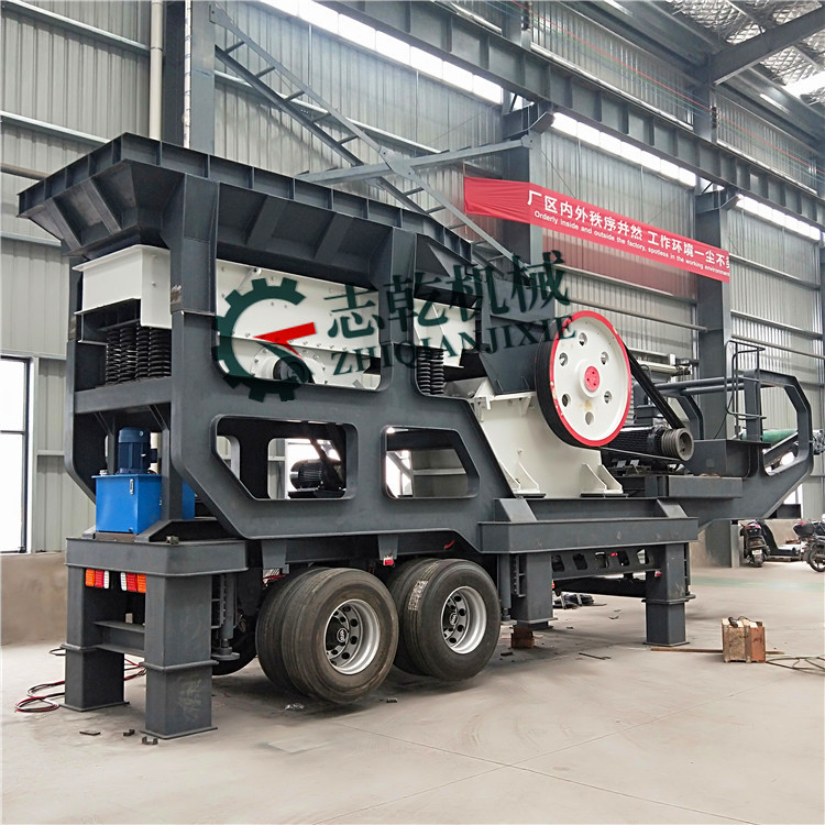 移动式碎石破碎站整套价格 如何申请建筑垃圾移动破碎站 移动破碎