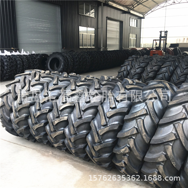 供应农用拖拉机轮胎13.6-24  12.4-24 R-1 人字花纹