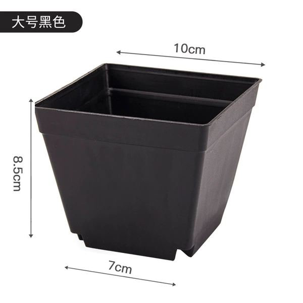 10*10 meat pot black