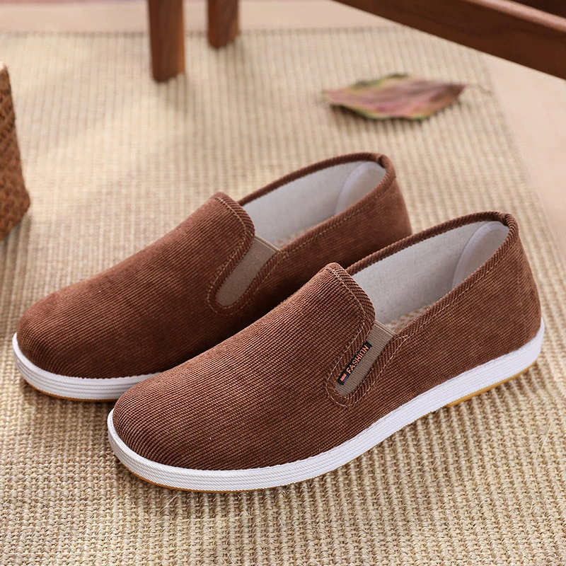 Фабрика оптом старая пекинская обувь из ткани мужская обувь бархат мужская повседневная обувь