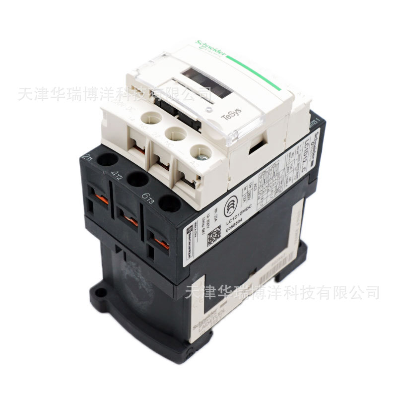 三极直流接触器LC1D12电流12A电压220VDC接触器LC1D12MDC