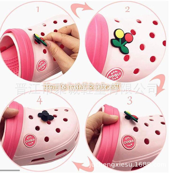 Crocs-style slippers PVC