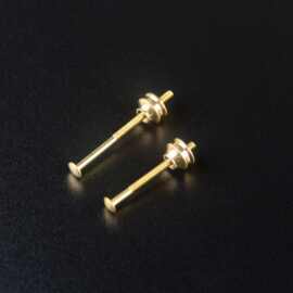 纯铜螺丝套配件 茶壶顶珠铜螺丝螺母 陶瓷玻璃茶壶茶叶罐花片配件