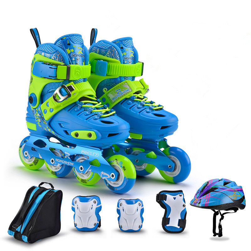 Le Xiu RX1S skates children's full set pulley skates professional Skates roller skates for boys and girls beginners