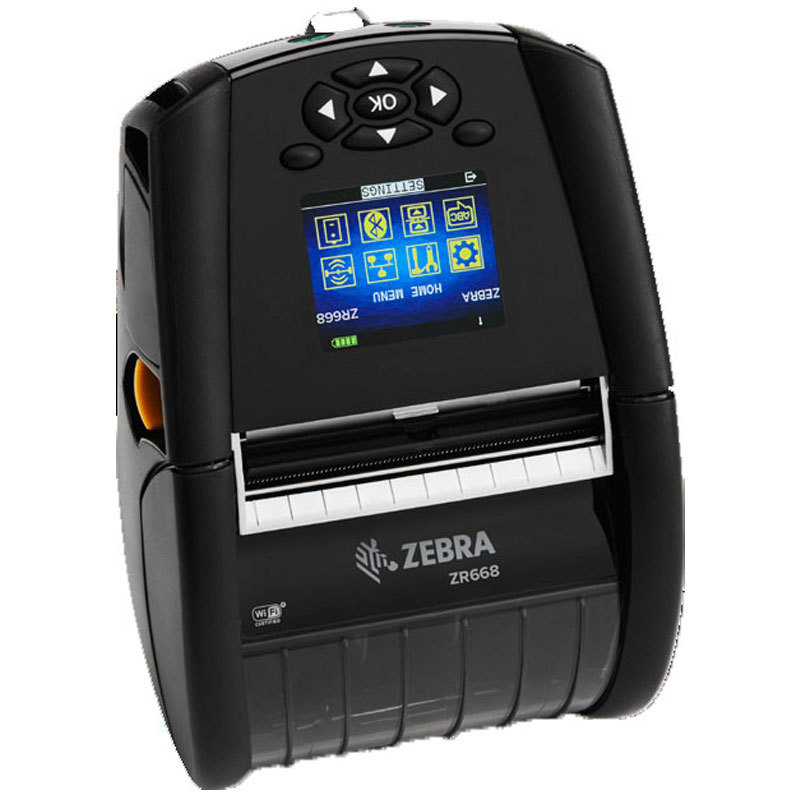 Zebra����ZR658 ZR668��ͨ������������wifi�ƶ�Ʊ�ݱ�ǩ��ӡ��
