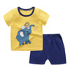 Children's T-shirt suitable for men and women, shorts, set, clothing, children's clothing, 2021 collection