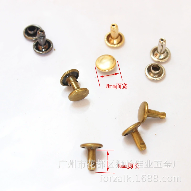 Бильярд DIY одежда декоративные гвозди 6/8 мм ширина лица грибной гвоздь с круглой головкой двойной удар