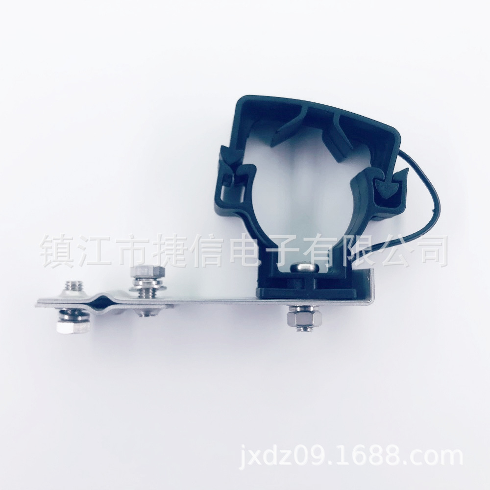 L型中速漏缆普通吊夹  L型中速漏缆普通卡具  漏缆洞外吊挂卡具