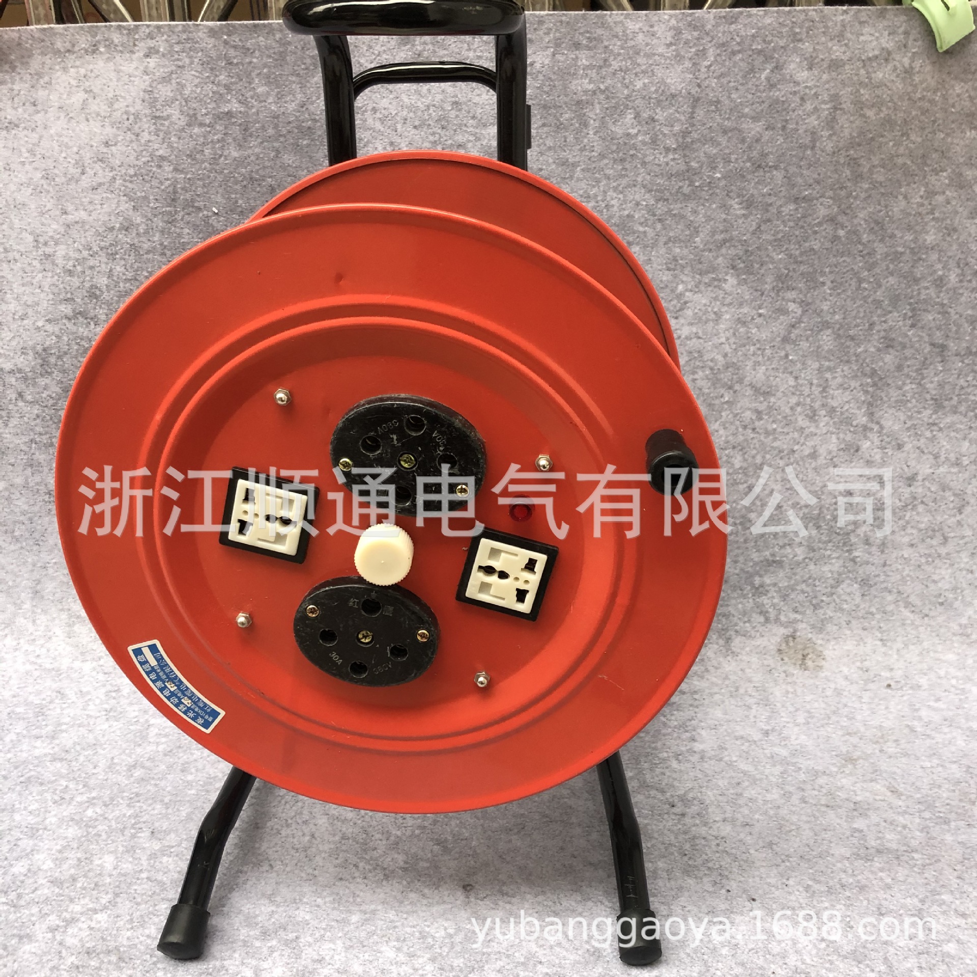 移动电缆盘LBD-BGL拖线盘 卷线盘线缆盘 手提式线缆盘YDX- 30M50M