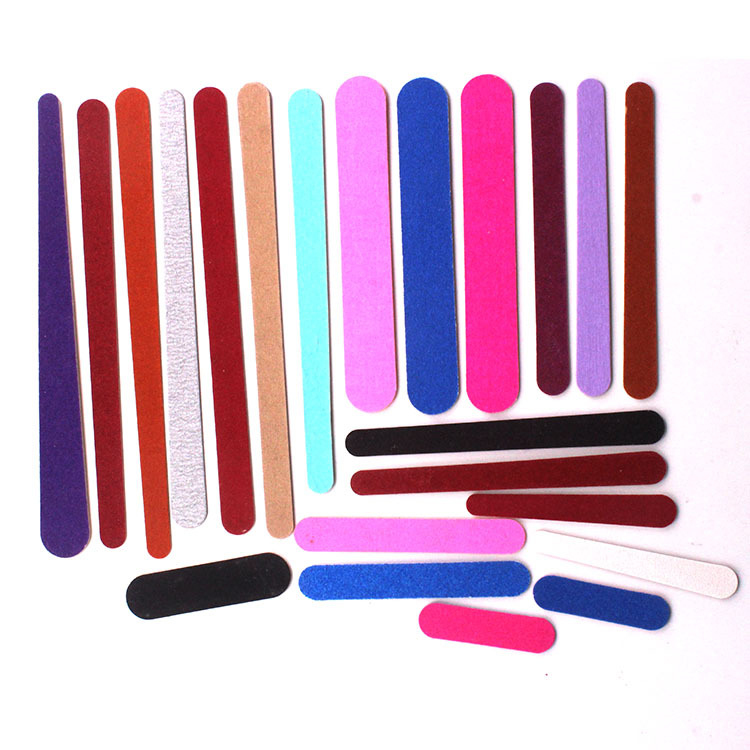 Thin disposable double-sided matte file for manicure for nails