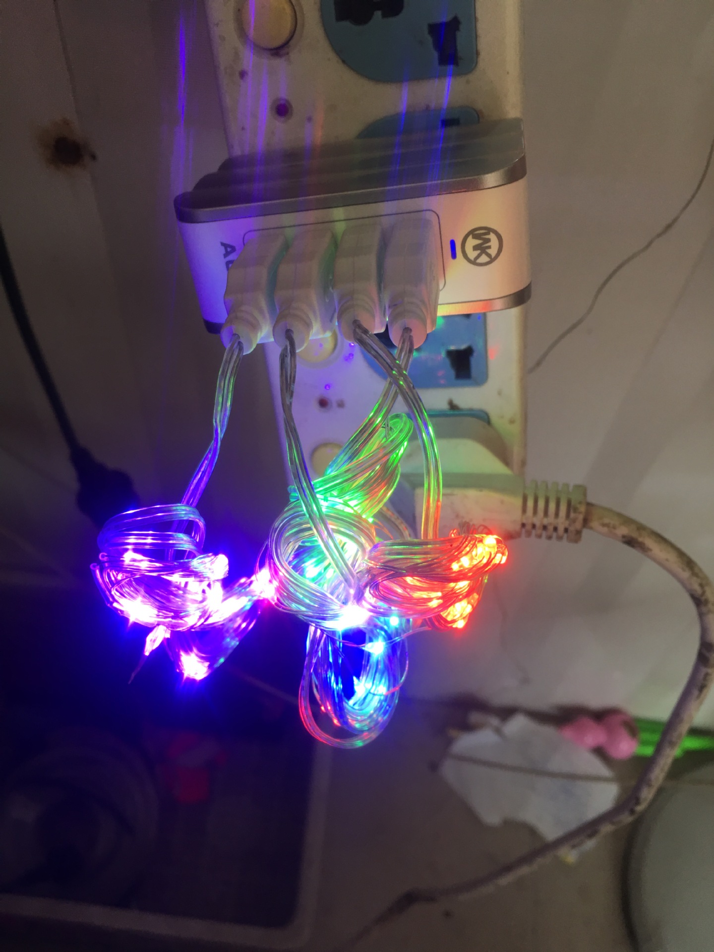 Cadena de luces constantes con cable de cobre USB, 10 metros, 100 luces, luces de cadena impermeables, luces navideñas, luces de cadena con cable de cobre, decoración de bodas