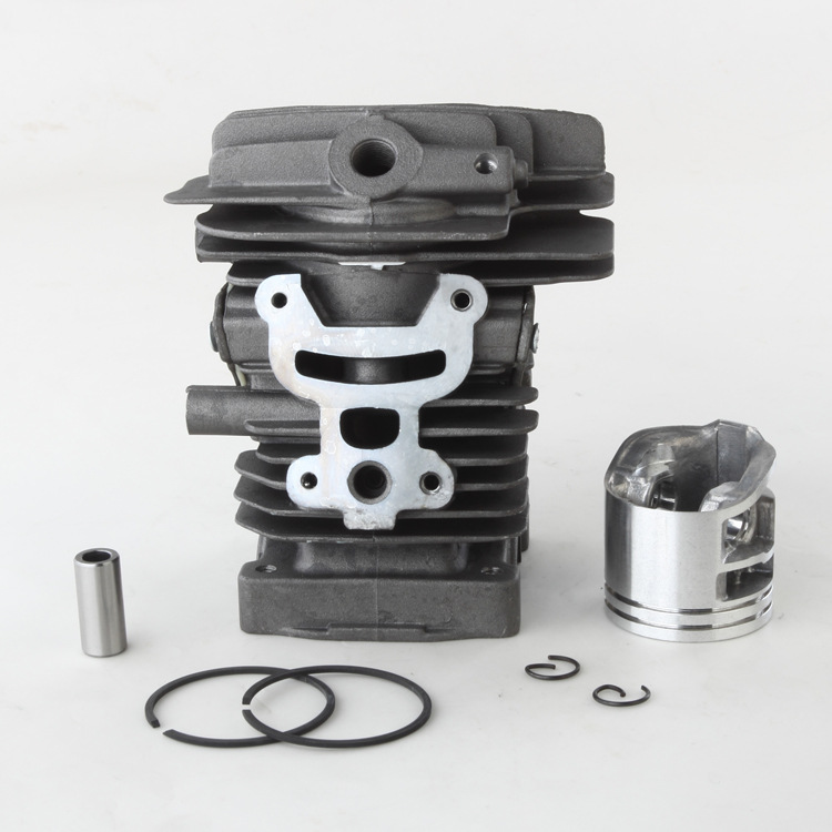 厂家直销油锯MS181汽缸活塞缸套总成链条锯汽油锯伐木锯配件